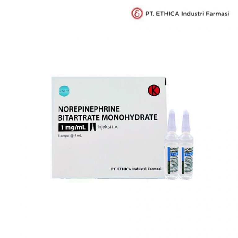 Norepinephrine Bitartrate Monohydrate - ethica.co.id